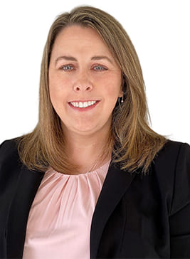 A photograph of Beth Parmer, Corporate Director, Finance & Administration of PCI-GS