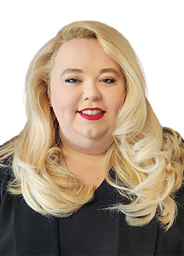 A photograph of Patricia Esparza, HR Generalist of PCI-GS